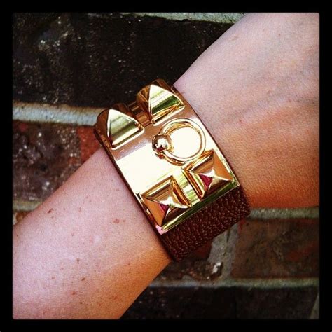 hermes inspired cuff bracelet